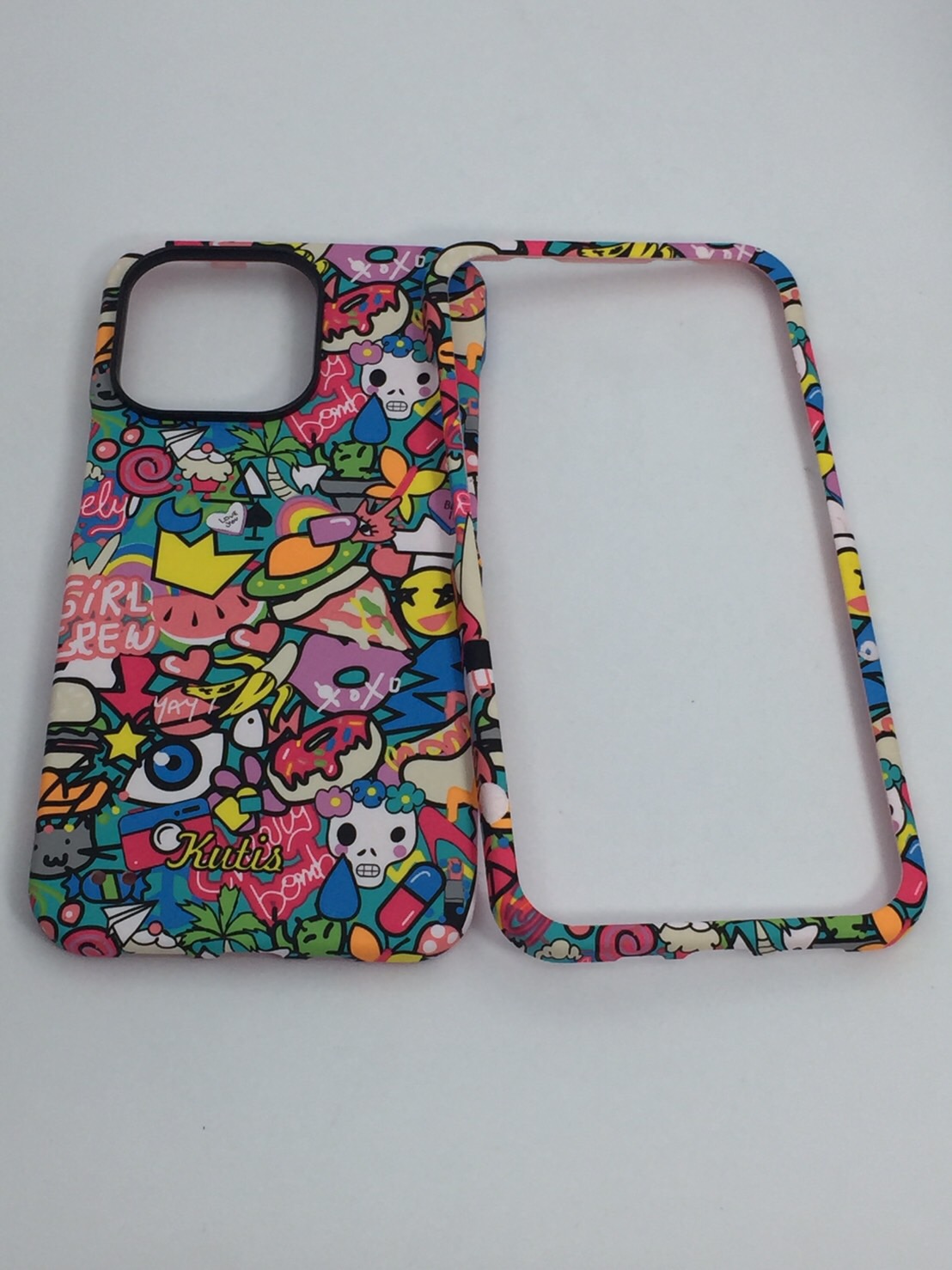 เคสคูทิส(Kutis)เคสไอโฟน13PRO(ลายStreet)มาใหม่ เคสประกบหน้า-หลัง เคสเรืองแสง เคสลายวินเทจ ร้านSuperhero Klongthom