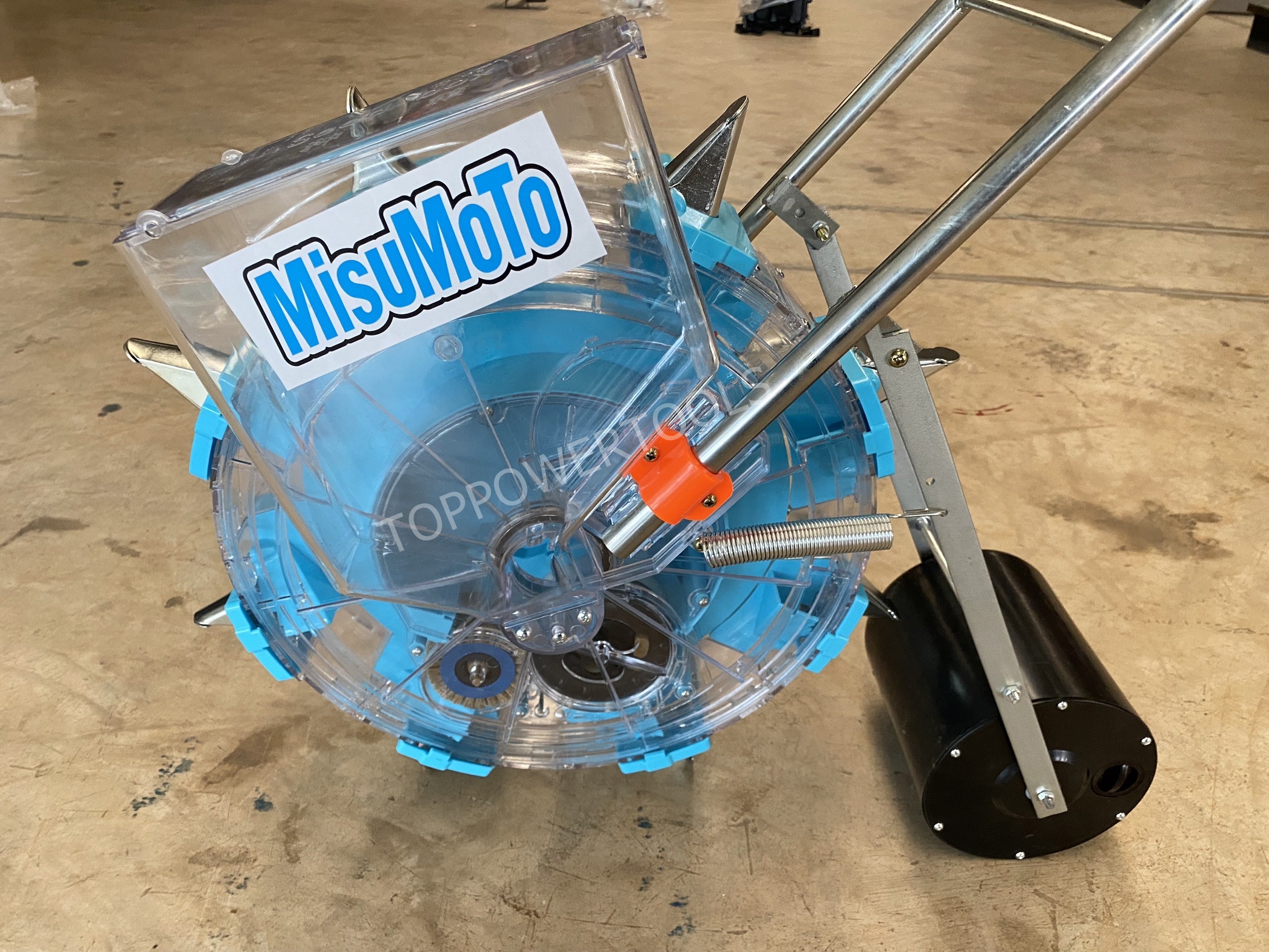 เครื่องหยอดเมล็ด 8ปาก MS-SPM1008 MISUMOTO สีฟ้า