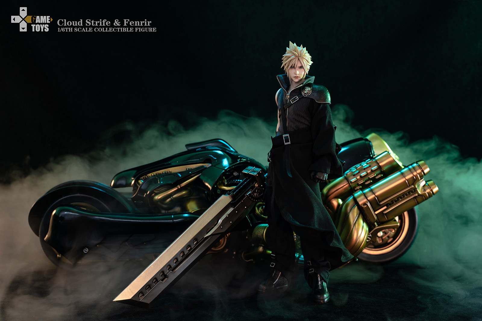 GAME TOYS GT-006C 1/6 Cloud Strife & Fenrir
