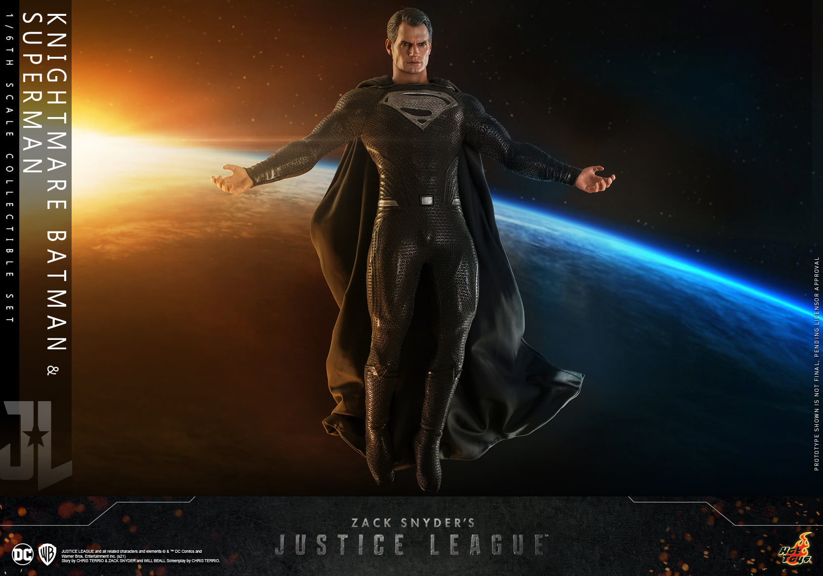 Hot Toys TMS038 1/6 Zack Snyder's Justice League - Knightmare Batman and Superman