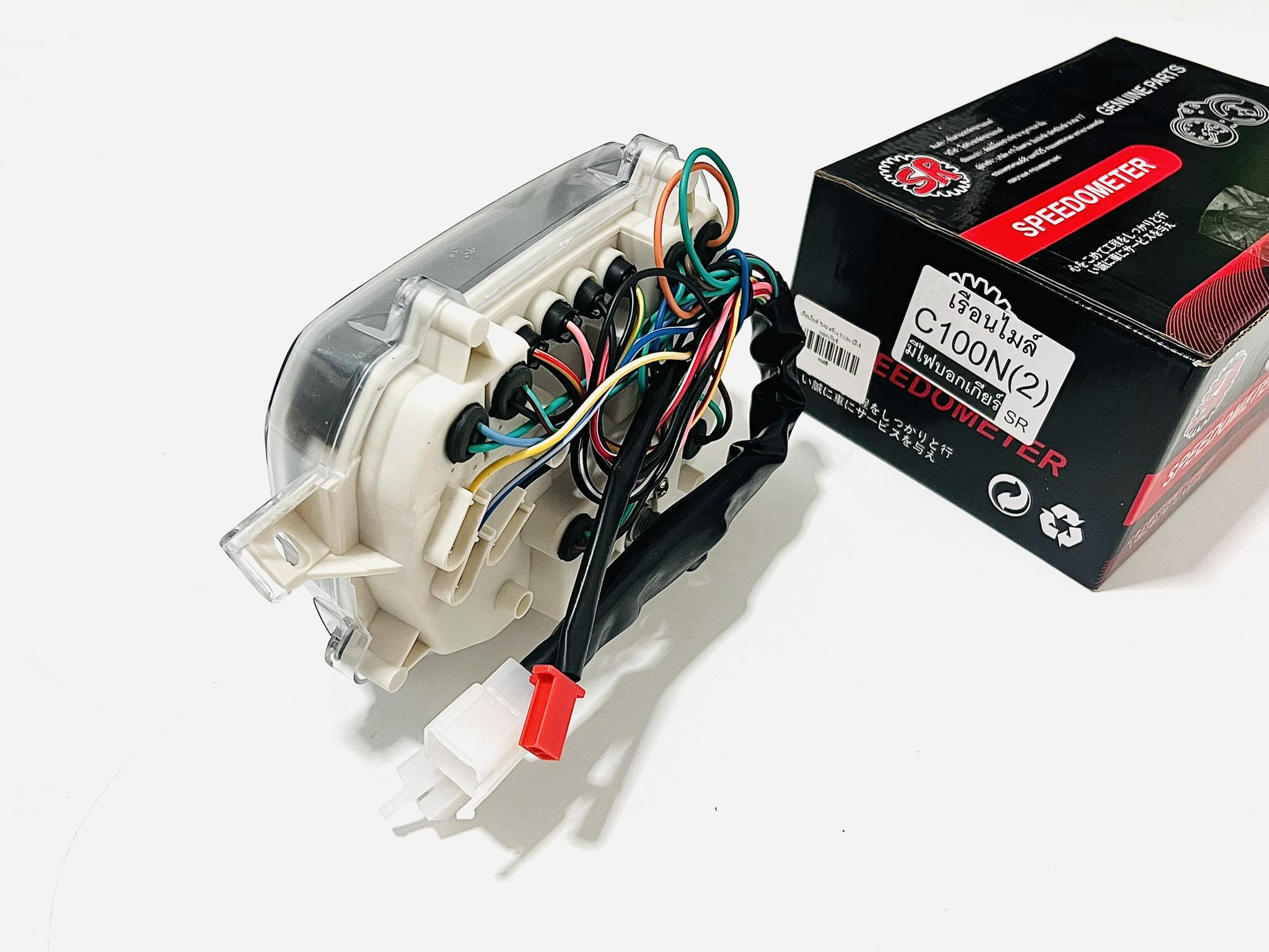 เรือนไมล์ดรีมc100n แบบมีไฟบอกเกียร์