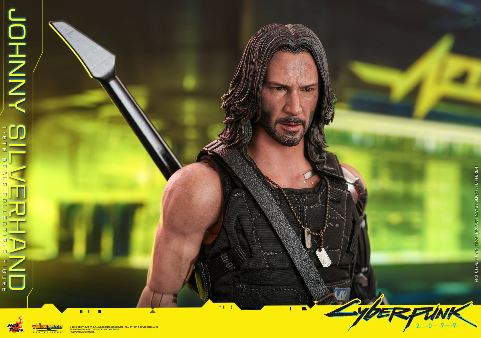 Hot Toys VGM47 1/6 Cyberpunk 2077 - Johnny Silverhand
