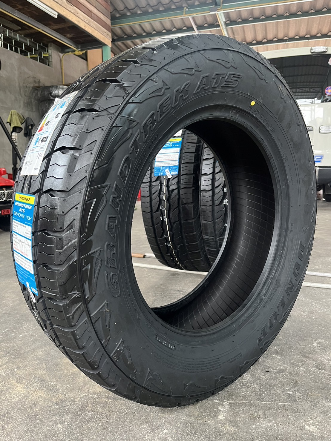 ♨️ปี 24♨️✨ยางใหม่💯✨265-60-18 Dunlop💖ใหม่กริ๊บ💖