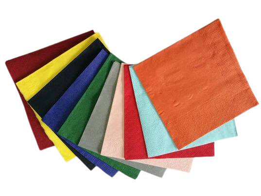 กระดาษทิชชู่สี กระดาษเช็ดปากเกรดพรีเมี่ยน พิมพ์โลโก้