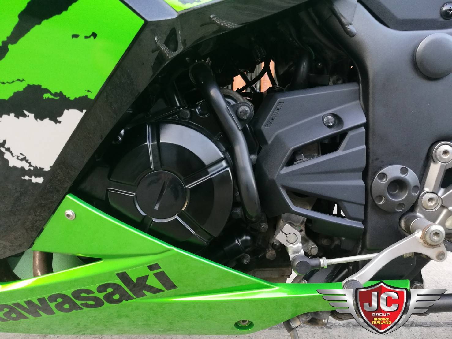 NINJA300abs รถบ้านแท้มือเดียว ไมล์แท้หมื่นต้นๆ