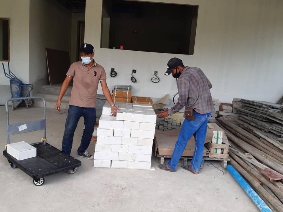 หินสวยๆ Silver Grey บ้านพักอาศัย งามวงศ์วาน