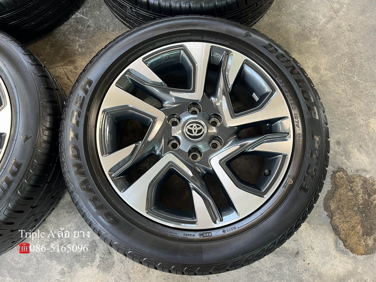 ♨️ปี 24♨️✨ล้อแม็กพร้อมยางป้ายแดง✨Toyota Fortuner Legender รุ่นใหม่ ขอบ 20💖สวยกริ๊บ💖