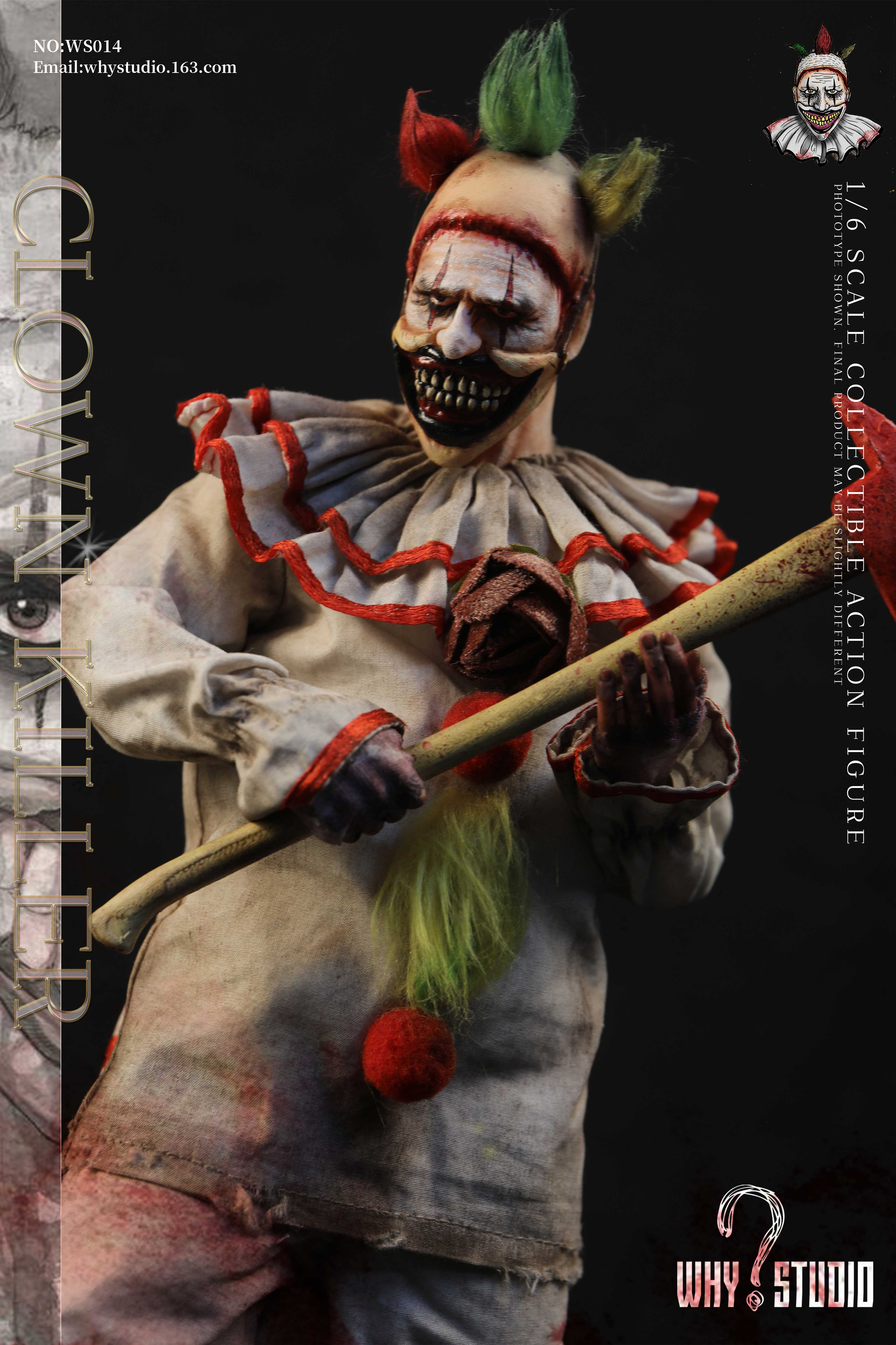 WHY STUDIO WS014 1/6 Horror Clown