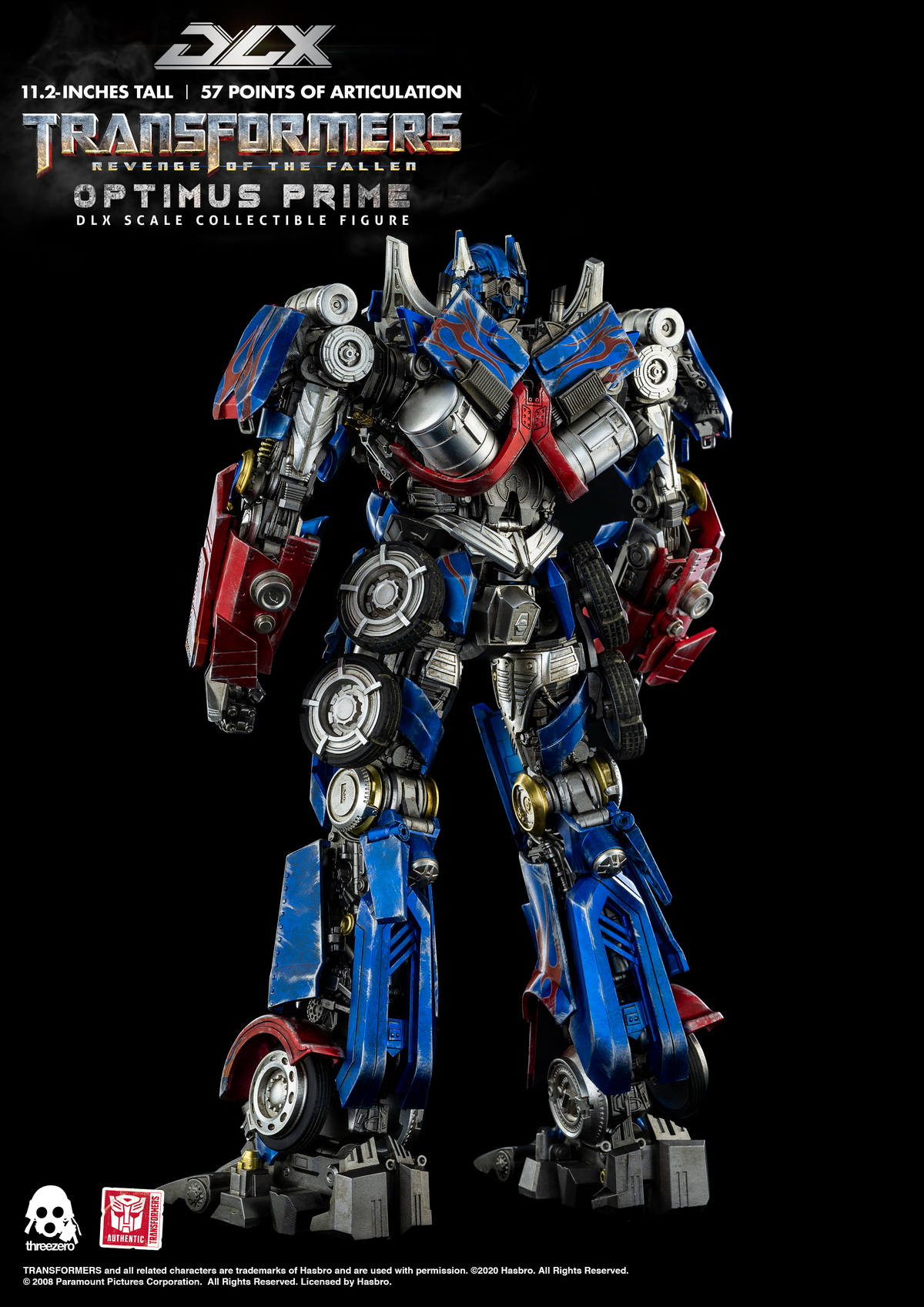 threezero 3Z0163 DLX Transformers: Revenge of the Fallen - Optimus Prime