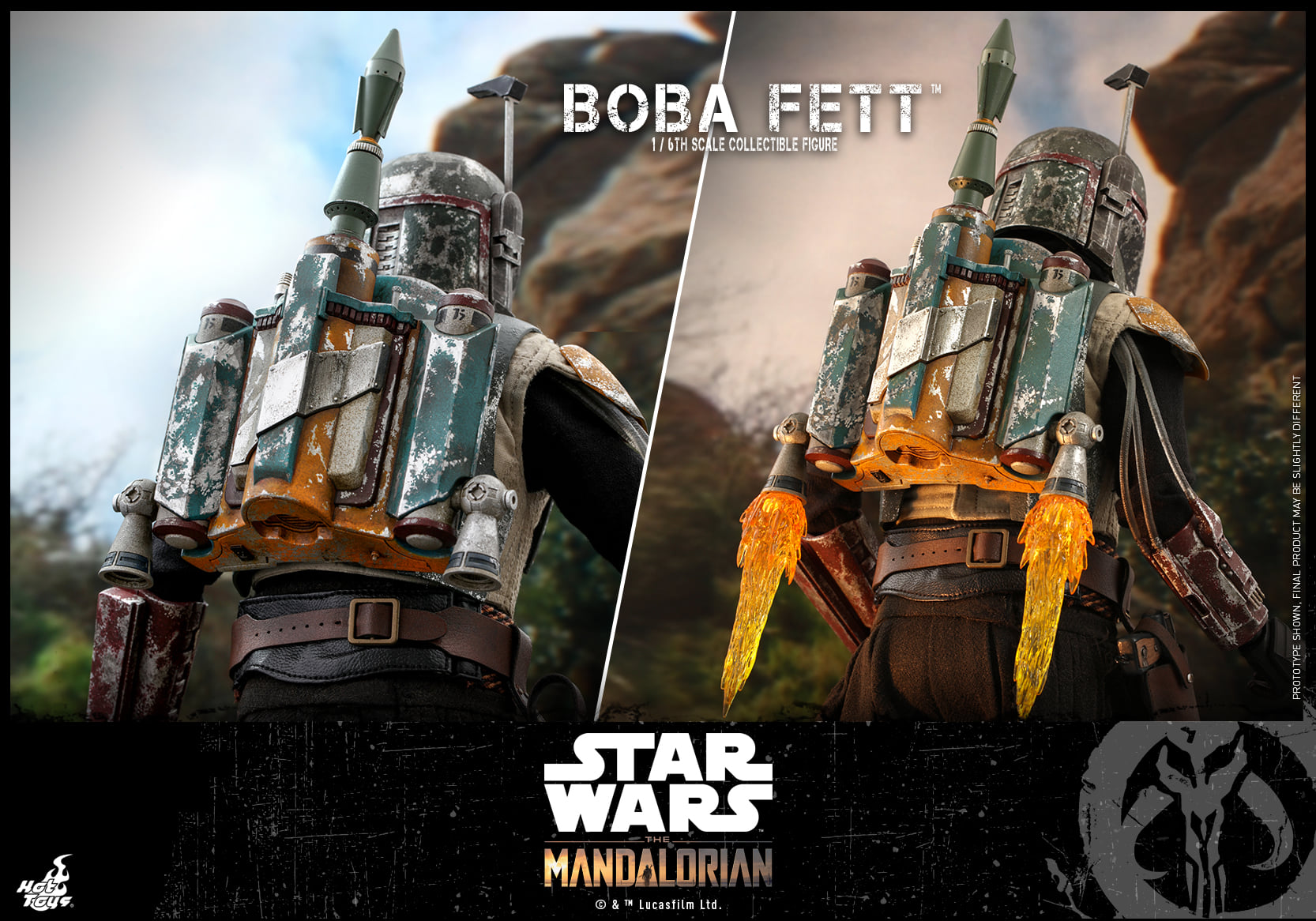 Hot Toys TMS033 1/6 Star Wars: The Mandalorian™ - Boba Fett