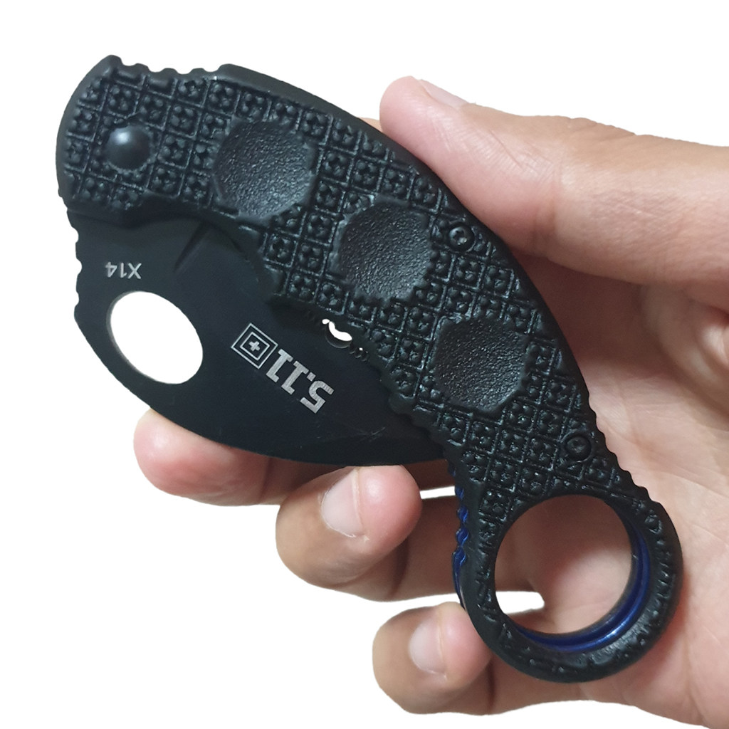 มีดพับ มีดคารัมบิต 5.11 Tactical Karambit Knives X14 ฟันเลื่อย ขนาด 6.3 นิ้ว (16 ซม.)