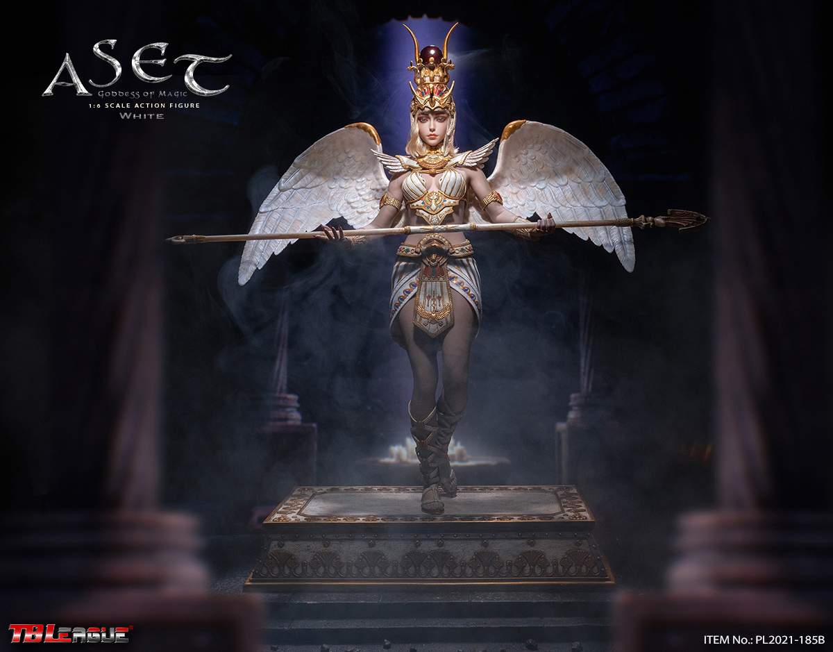 TBLeague PL2021-185B 1/6 Goddess of Magic - Aset (White)