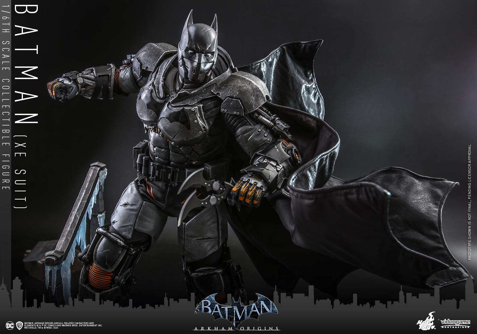 Hot Toys VGM52 1/6 Batman: Arkham Origins - Batman (XE Suit)