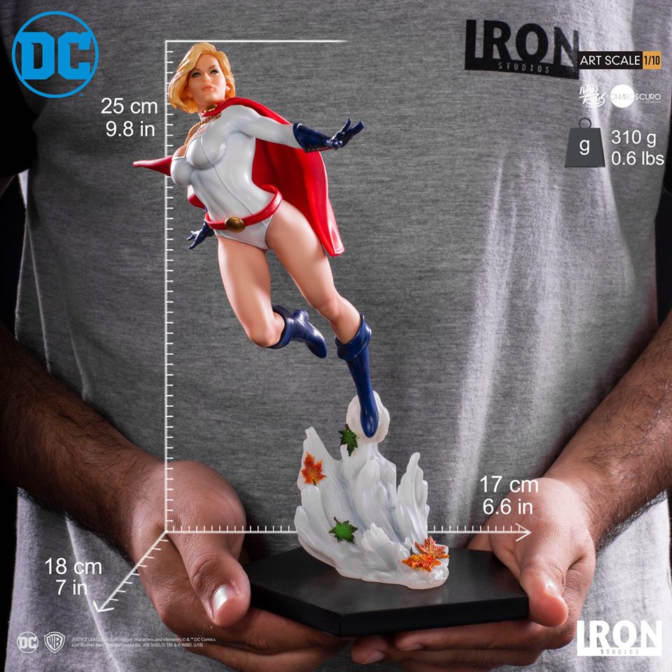 Iron Studios - Power Girl Art Scale 1/10 DC Comics Series 4 by Ivan Reis