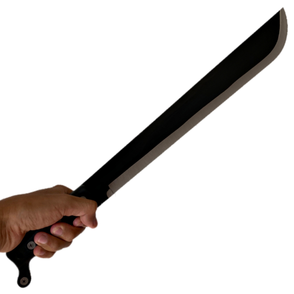 มีดใบตาย มีดมาเชเต้ Machete ขนาด 21.3 นิ้ว (54 ซม.) พร้อมซองไนล่อนสำหรับเก็บมีด