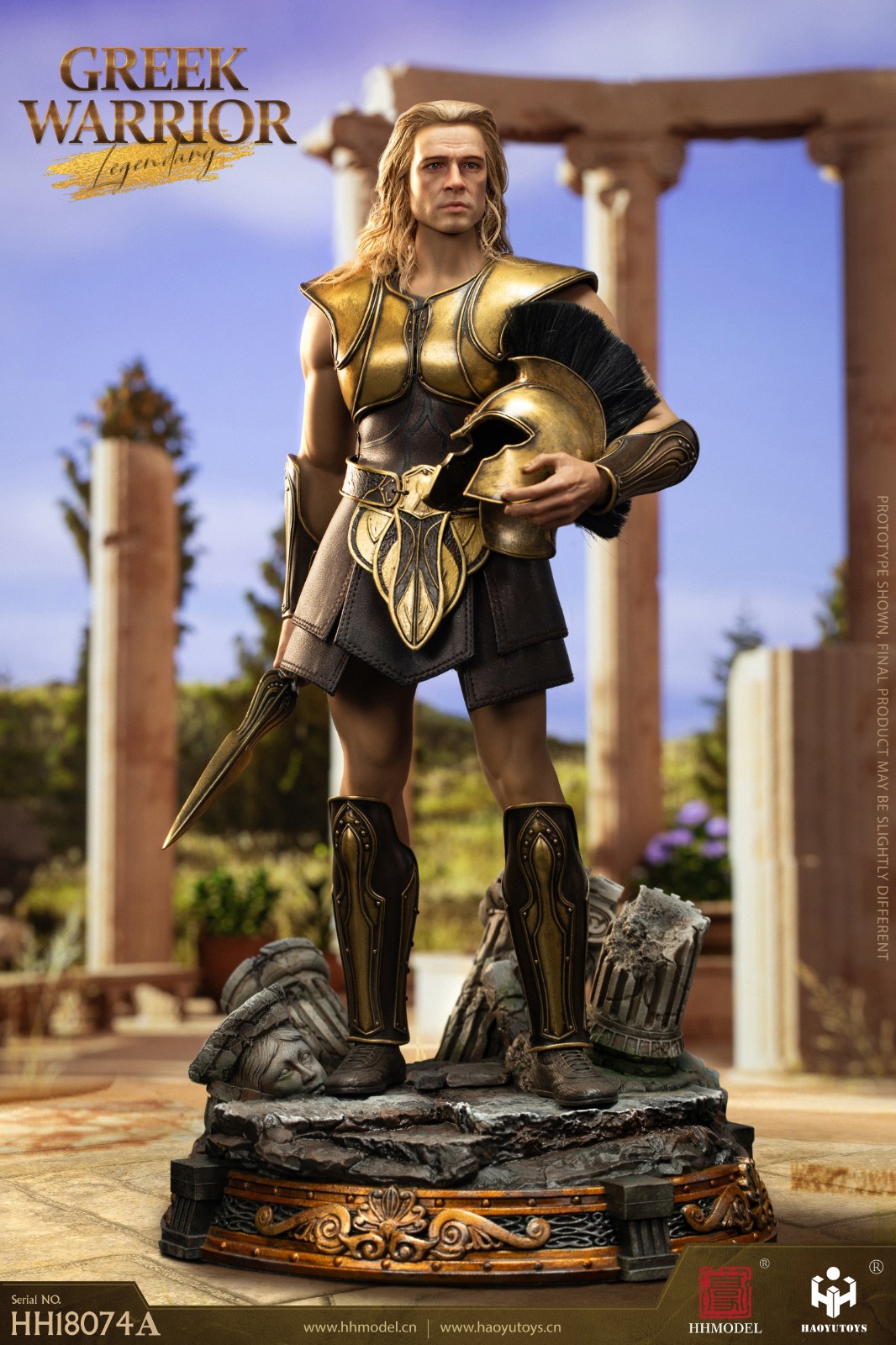 HHMODEL & HAOYUTOYS HH18074A 1/6 Empire Legion - Greek Legendary Warrior (Upgraded Version)