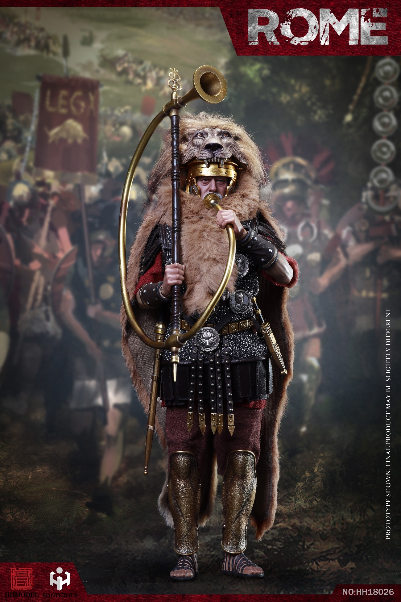 HHMODEL x HAOYUTOYS HH18026 1/6 Imperial Legion - Trumpeter