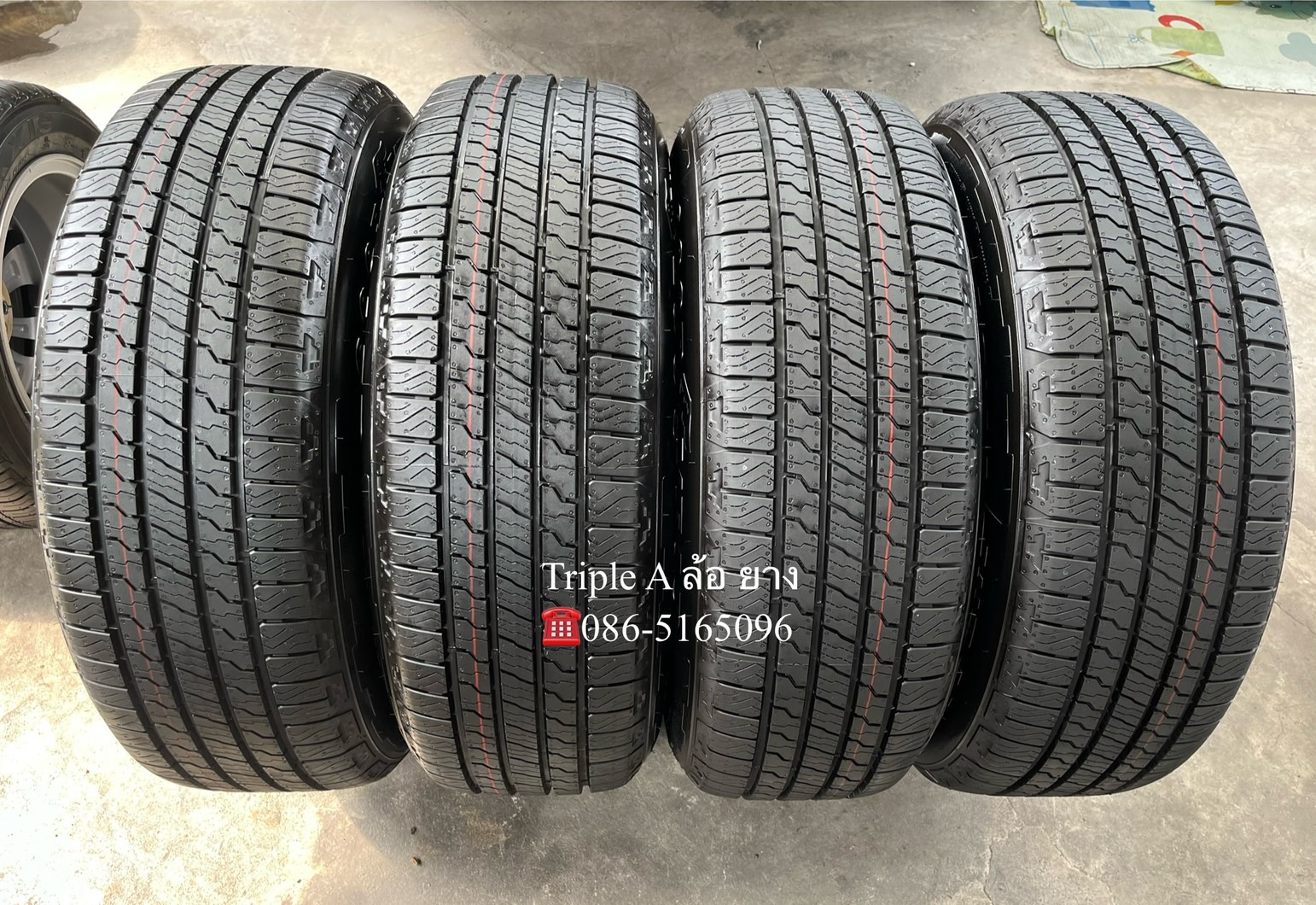 💥ปี 25💥✨ยางใหม่ป้ายแดง✨255-65-18 Goodyear💖ใหม่กริ๊บ💖ถอดจาก🚗โชว์รูมรถ ไม่ผ่านการใช้งาน