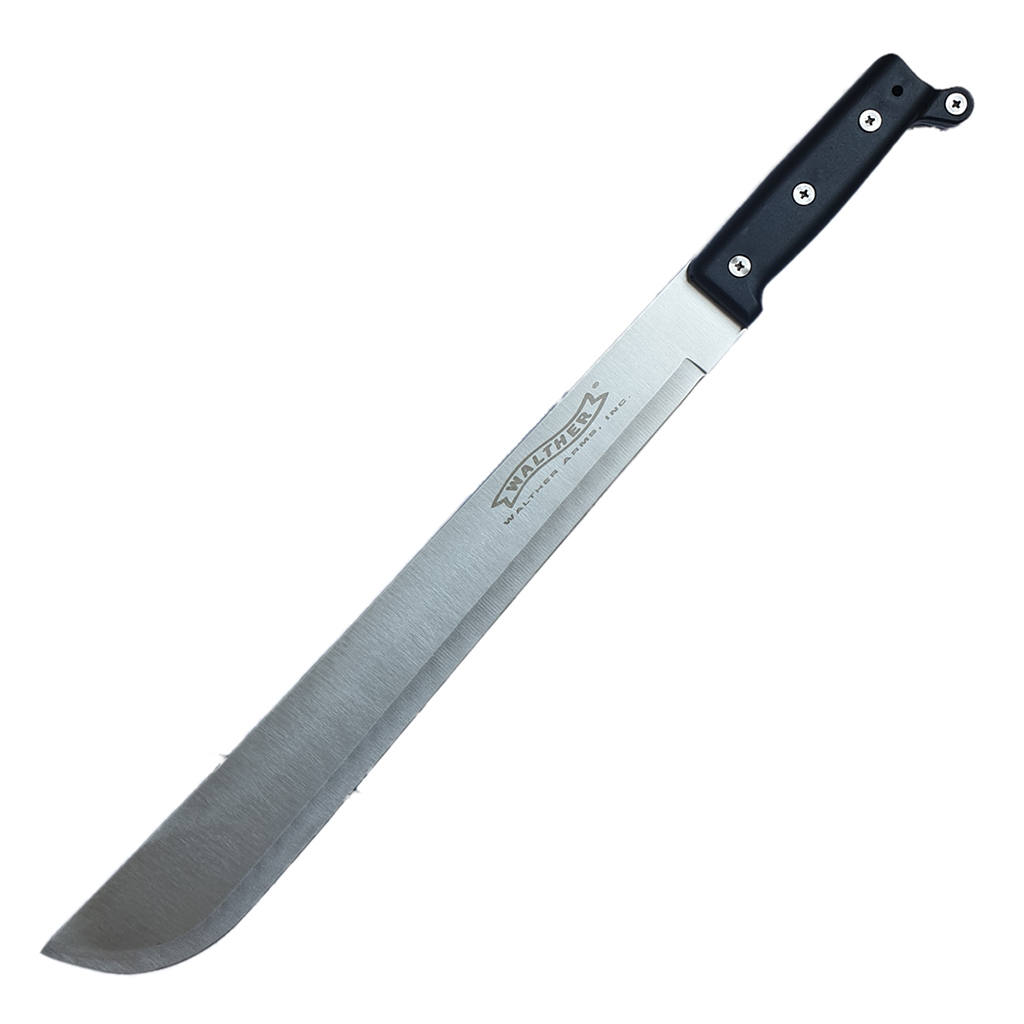 มีดใบตาย มีดมาเชเต้ Machete ขนาด 21.3 นิ้ว (54 ซม.) สีเงินพร้อมซองไนล่อนสำหรับเก็บมีด