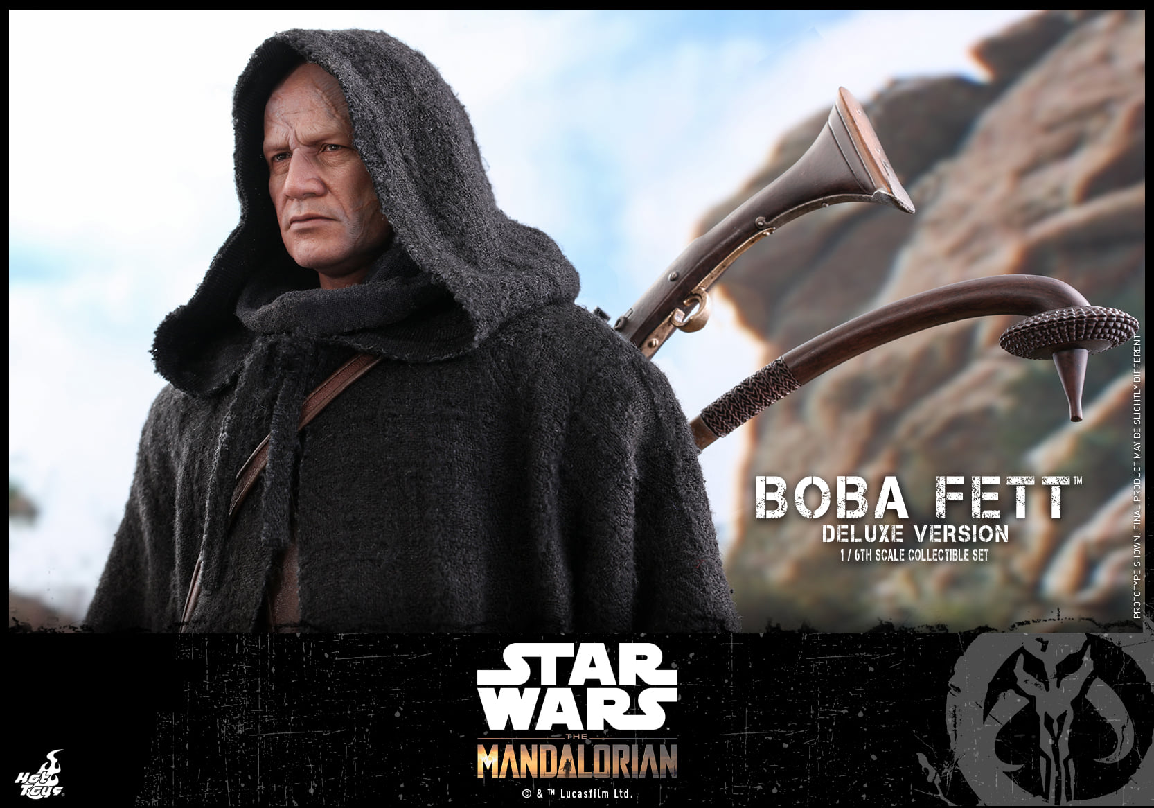 Hot Toys TMS034 1/6 Star Wars: The Mandalorian™ - Boba Fett (Deluxe Version)