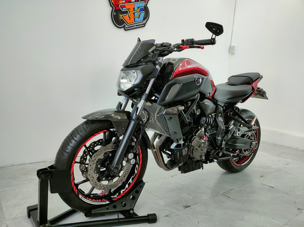 เข้าใหม่อีกตัว ตระกูล Ⓜ️ YAMAHA MT07 Gen2 จดกลางปี 2019 แต่งรอบคัน💥
