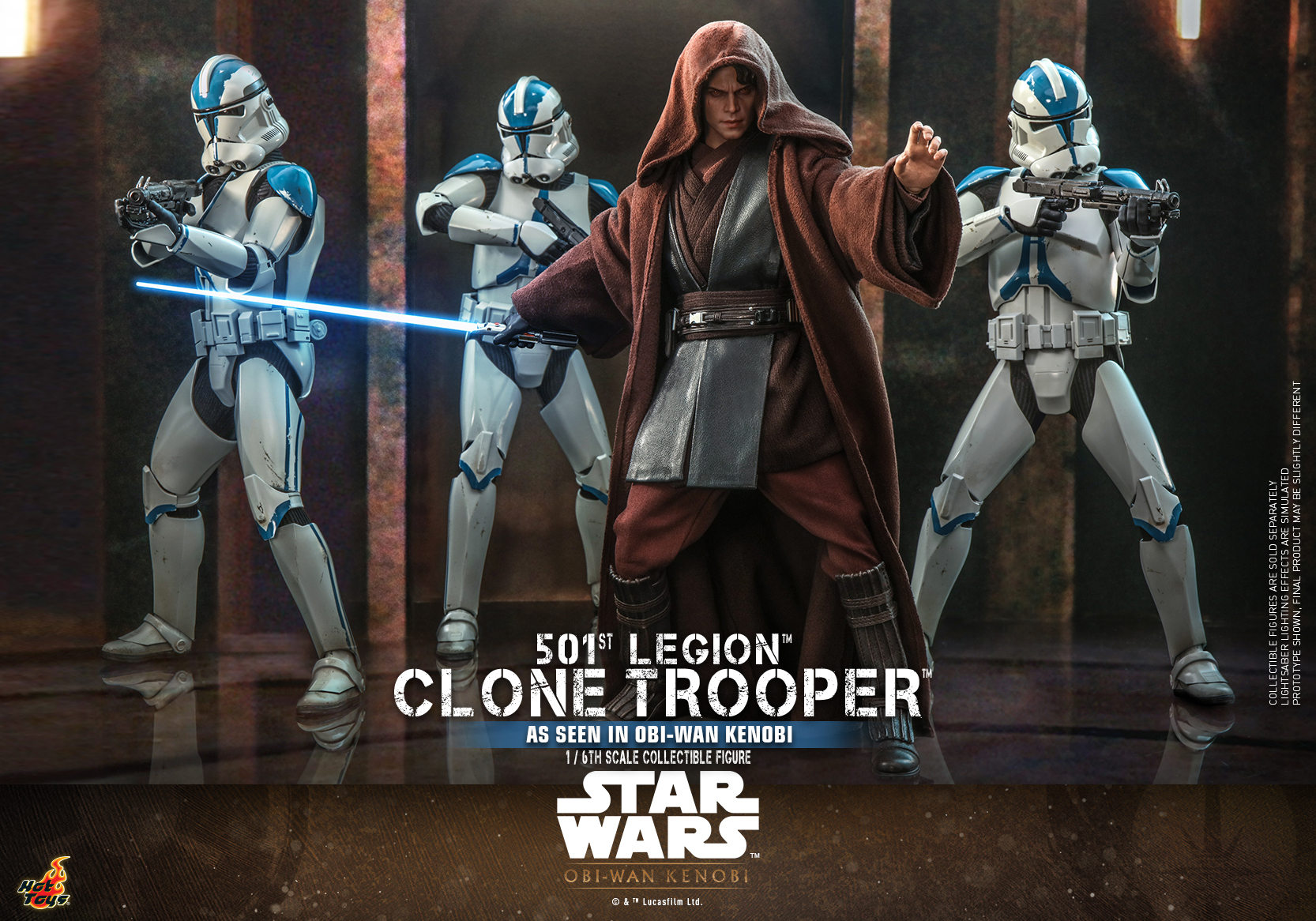 Hot Toys TMS092 1/6 Star Wars: The Clone Wars™ - 501st Legion™ Clone Trooper™