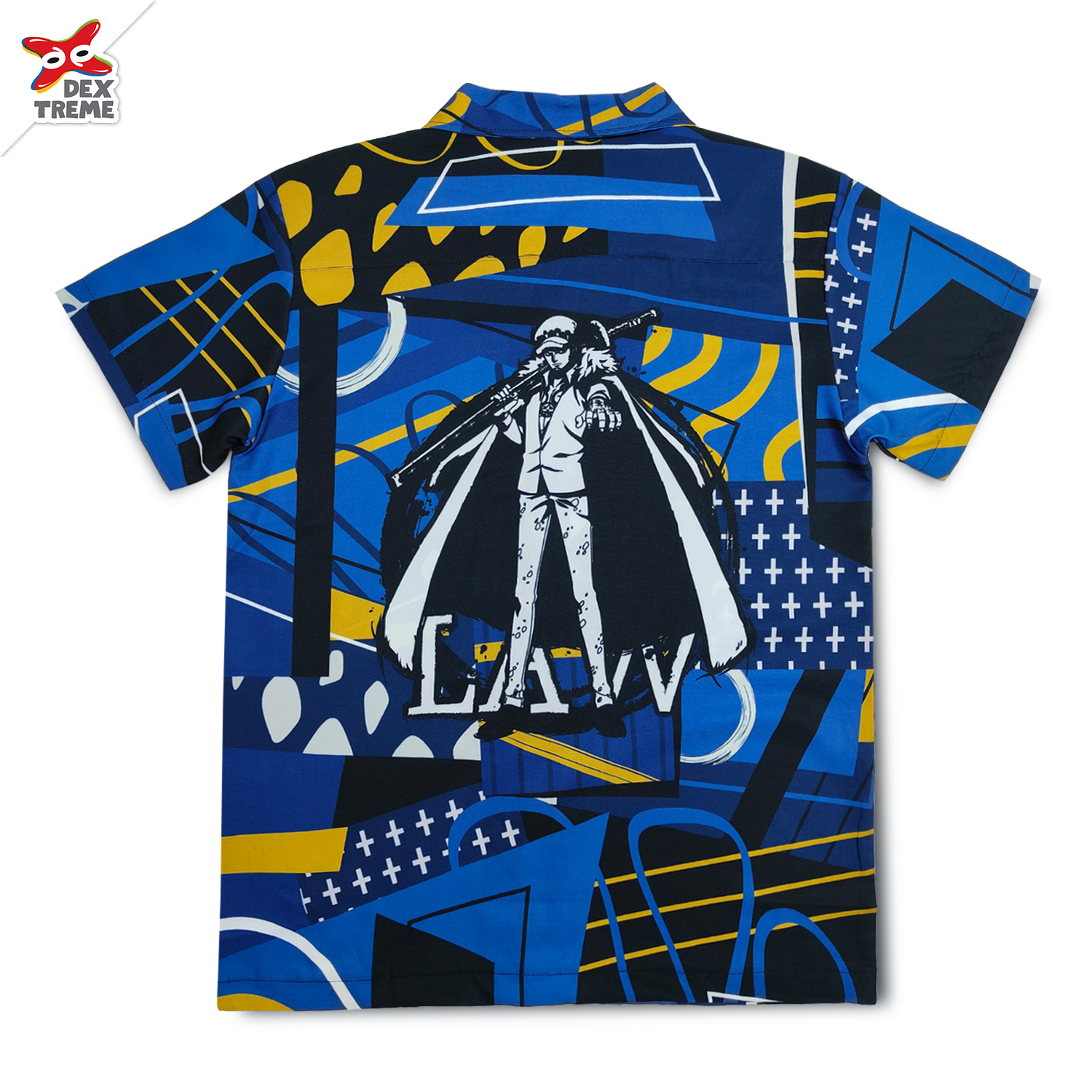 เสื้อฮาวายวันพีซ Hawaii shirt One Piece LAW