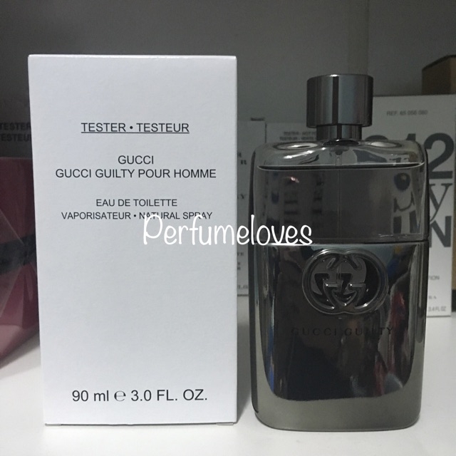 (แท้100%) Gucci guilty pour homme 90ml กล่องเทสเตอร์ per9