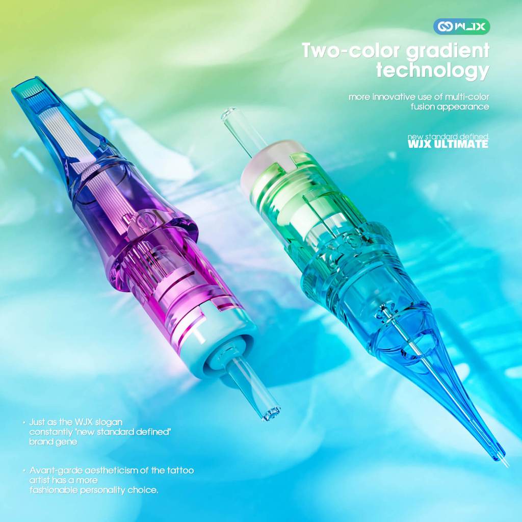 เข็มฮอคสักลาย Tattoo [WJX-Ultimate] 1 กล่อง 10 ชิ้น อุปกรณ์สักลาย
