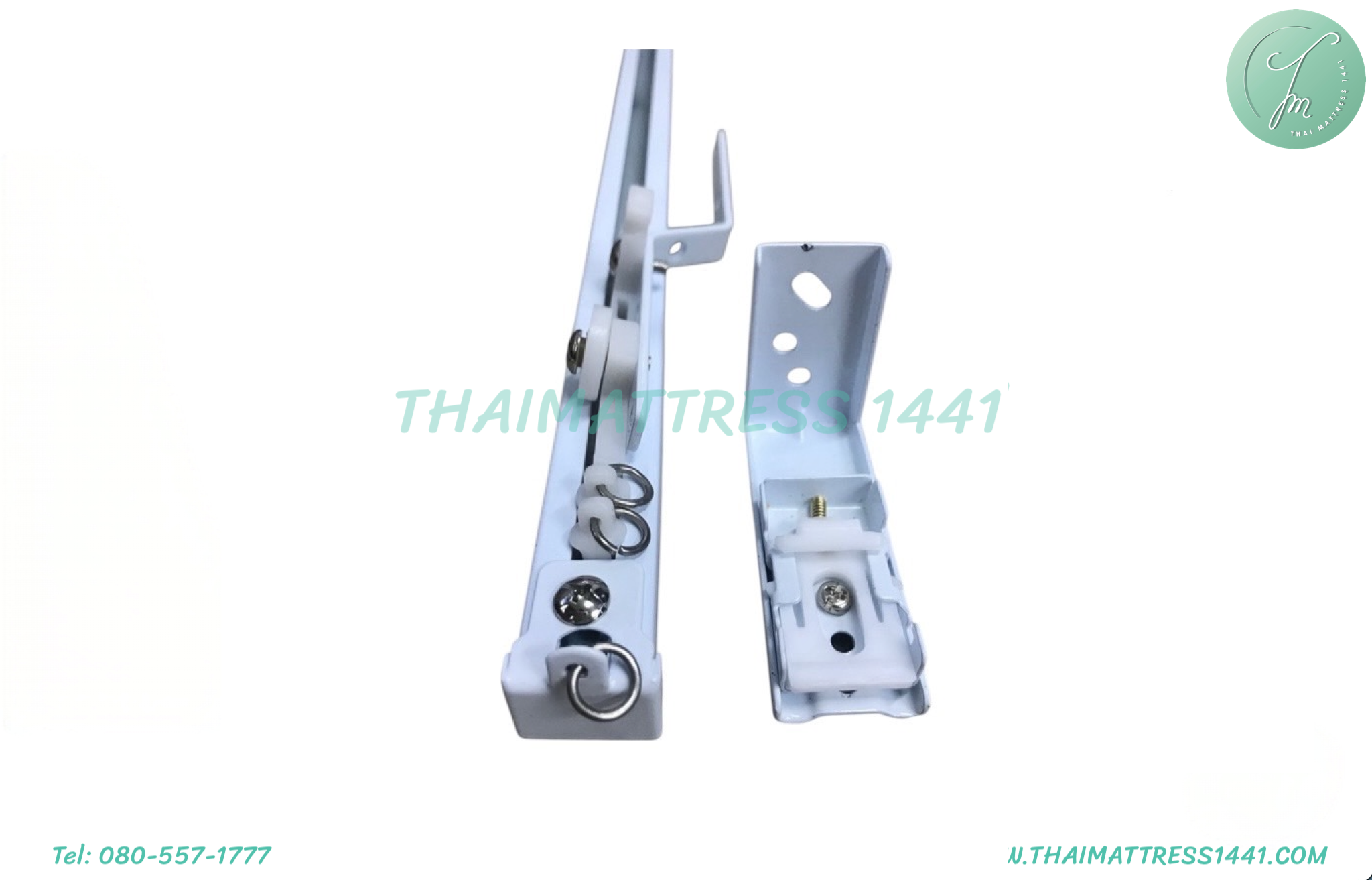 รางม่านอลูมิเนียมเกรด A แข็งแรงทนทาน เลือกได้ 4 สี | ที่นอนไทย 1441