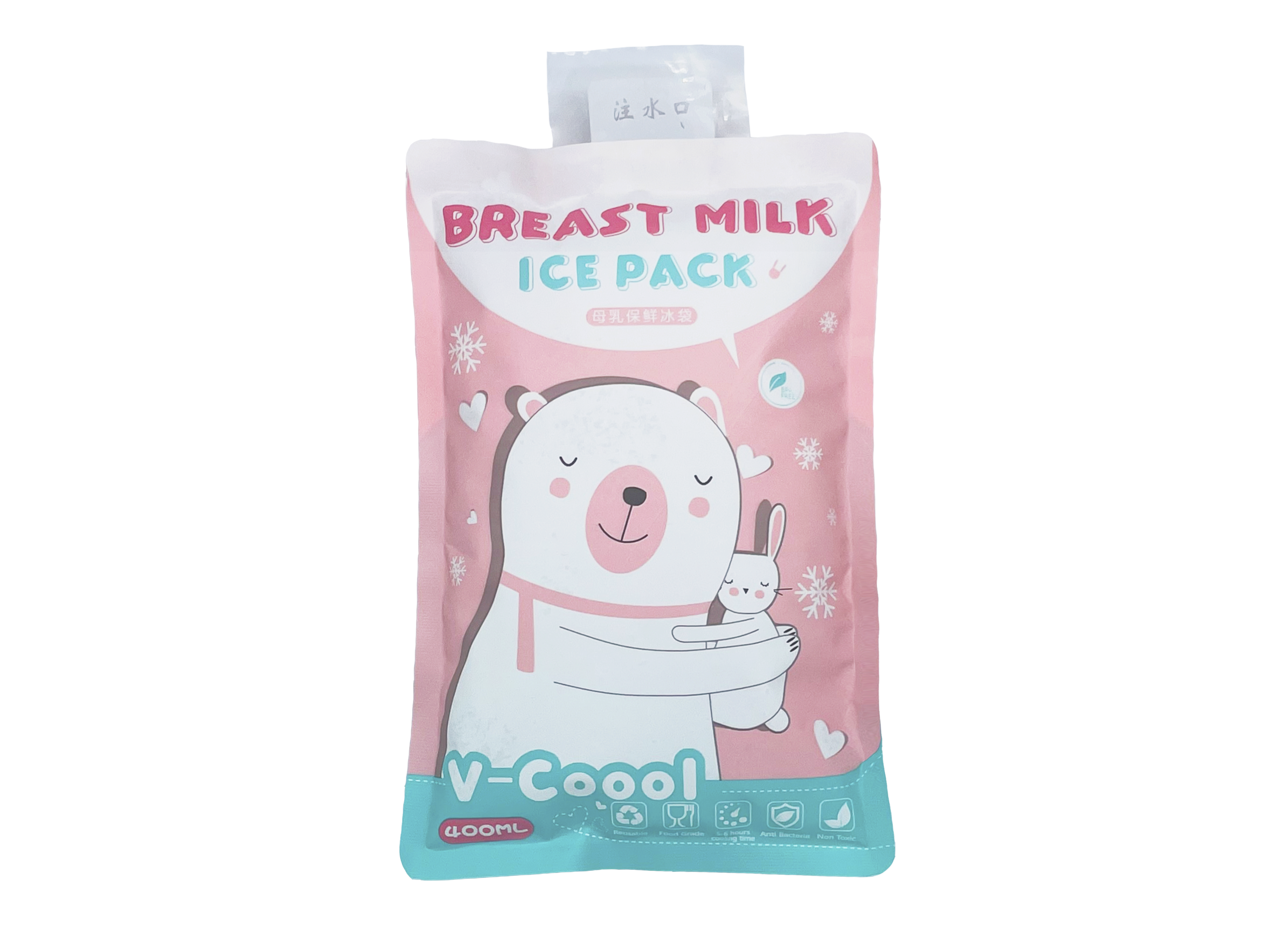 V-COOOL (วี-คูล) เจลเก็บความเย็น 1 ชิ้น สำหรับใช้เก็บความเย็น เก็บอุณหภูมิน้ำนมได้