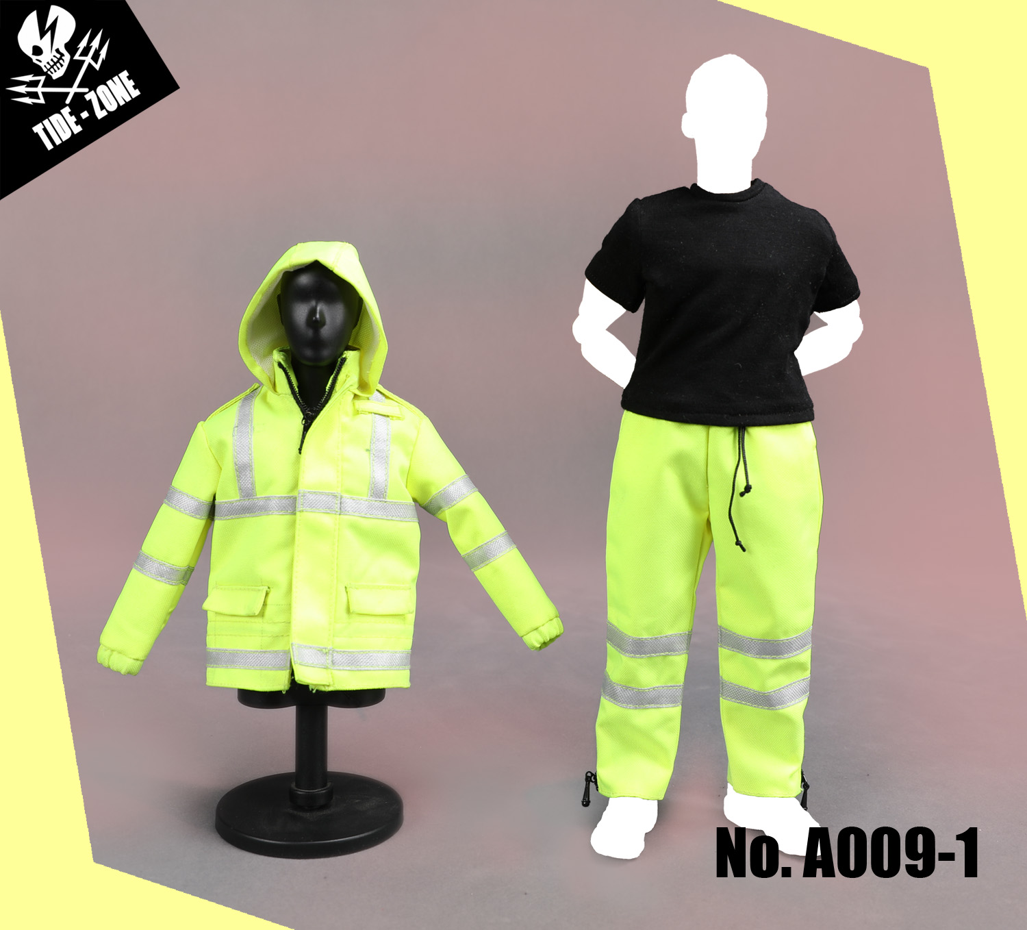 TIDE-ZONE A009 1/6 Fluorescence suit
