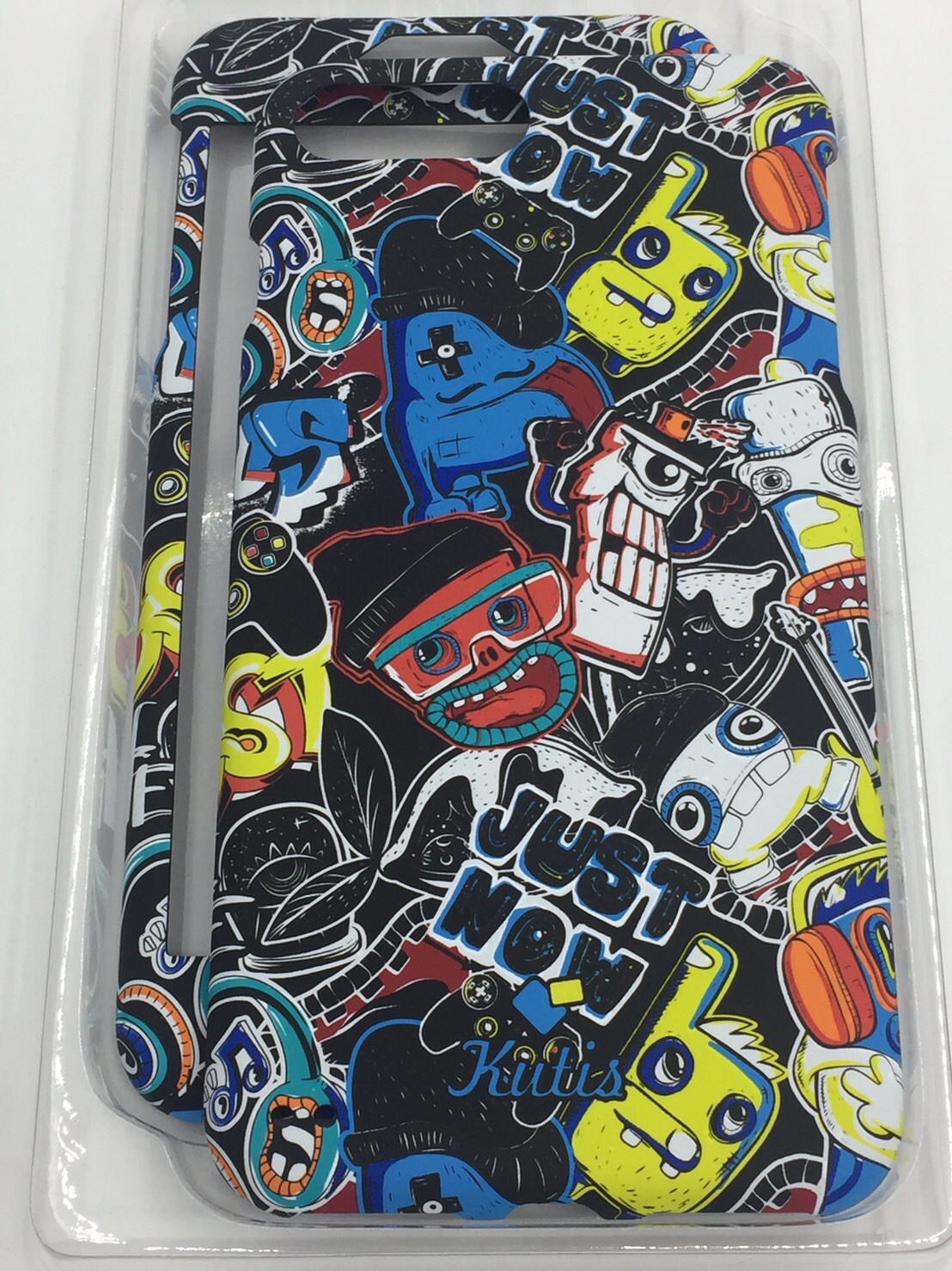 เคสคูทิส(Kutis)เคสไอโฟน7พลัส,8พลัส(ลายJustNow)มาใหม่ เคสประกบหน้า-หลัง เคสเรืองแสง เคสลายวินเทจ ร้านSuperhero Klongthom