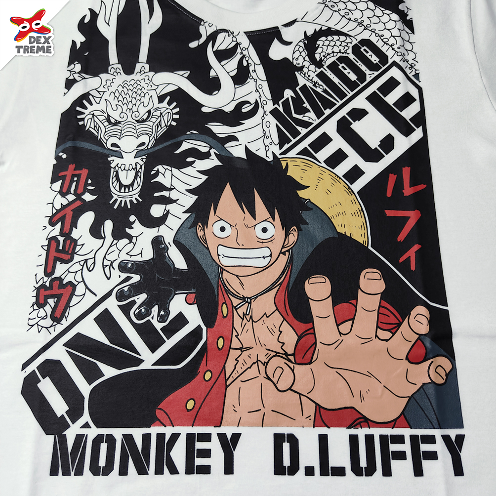 เสื้อวันพีซ One Piece Luffy Kaido