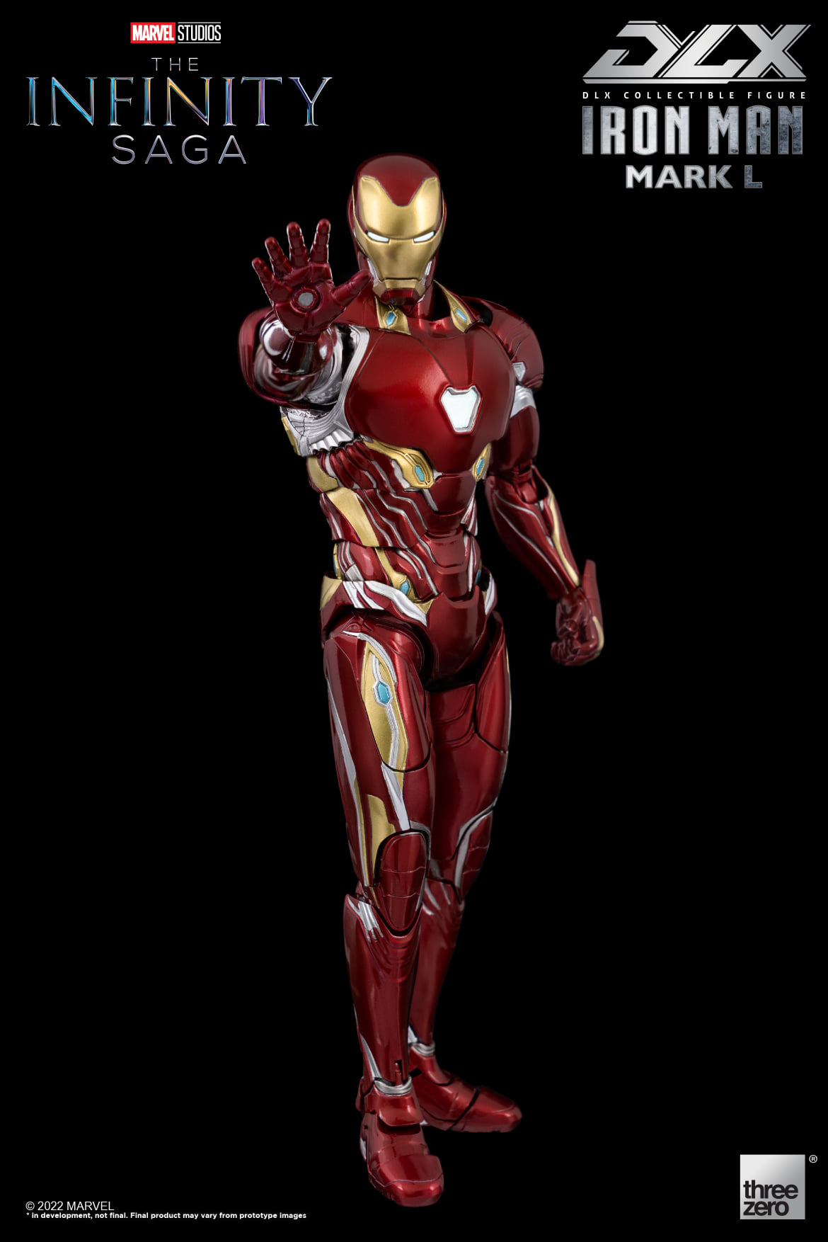 threezero 3Z02490C0 DLX The Infinity Saga - Iron Man Mark L (MK.50)