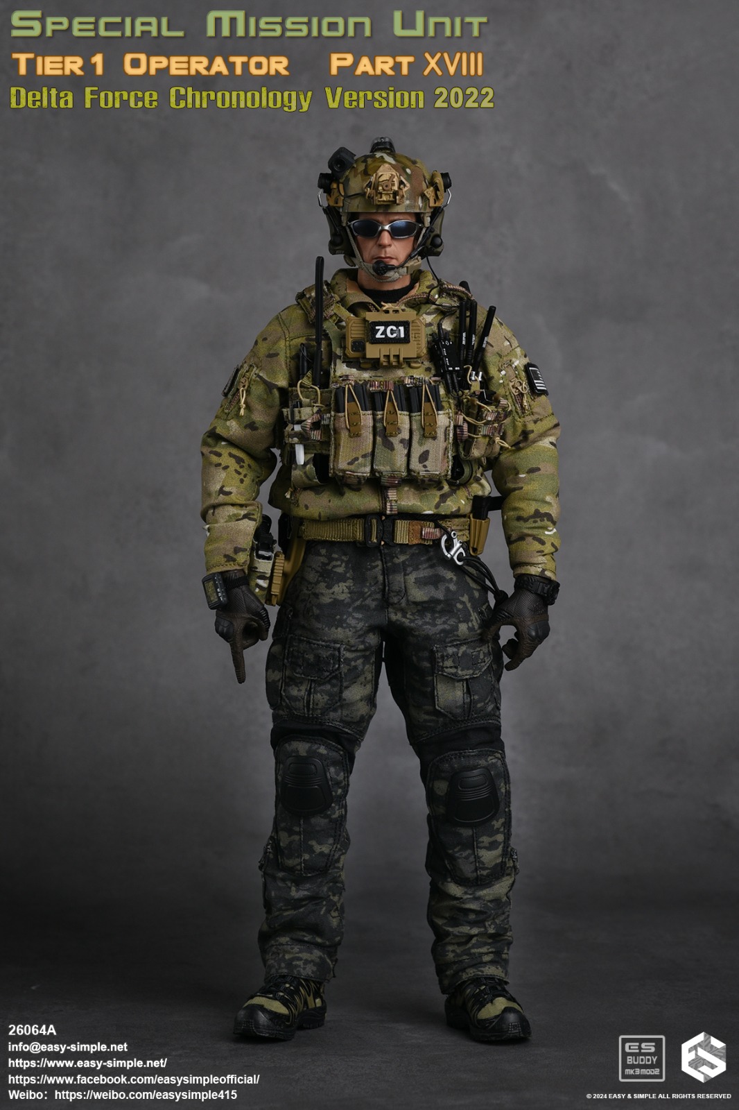 Easy&Simple ES 26064A SMU Tier1 Operator Part XVIII Delta Force Chronology Version 2022