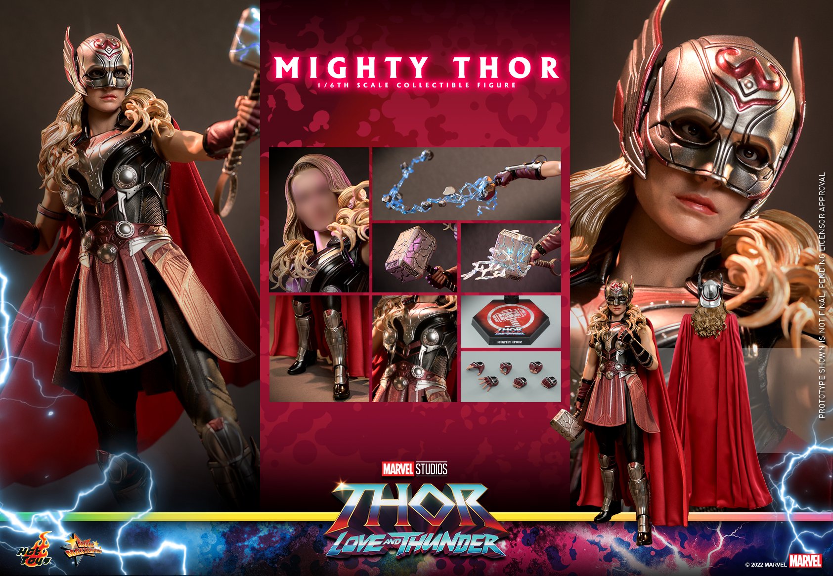 Hot Toys MMS663 1/6 Thor: Love and Thunder - Mighty Thor