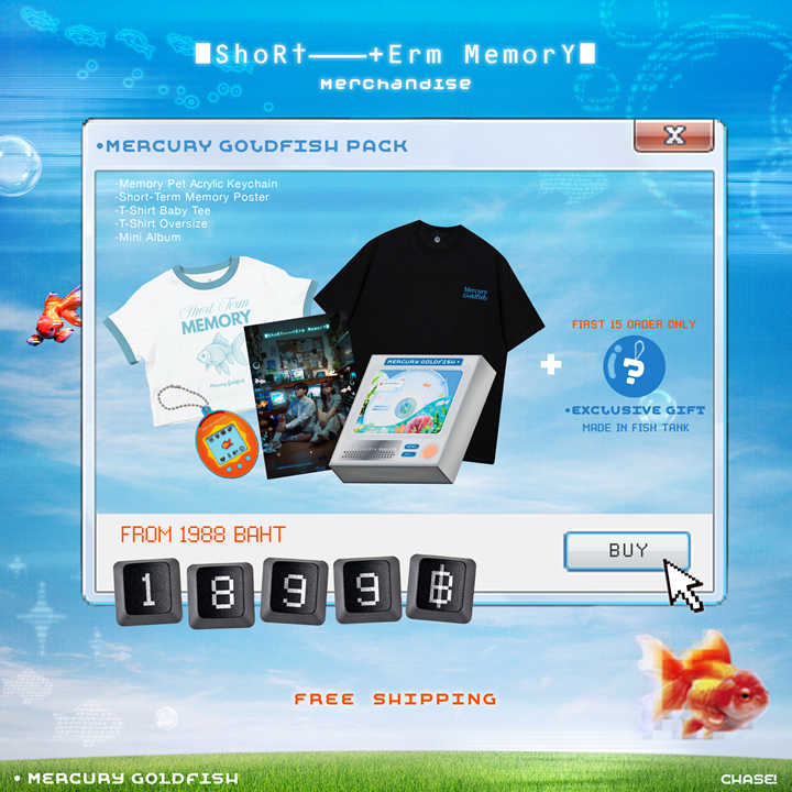 SET MERCURY GOLDFISH PACK