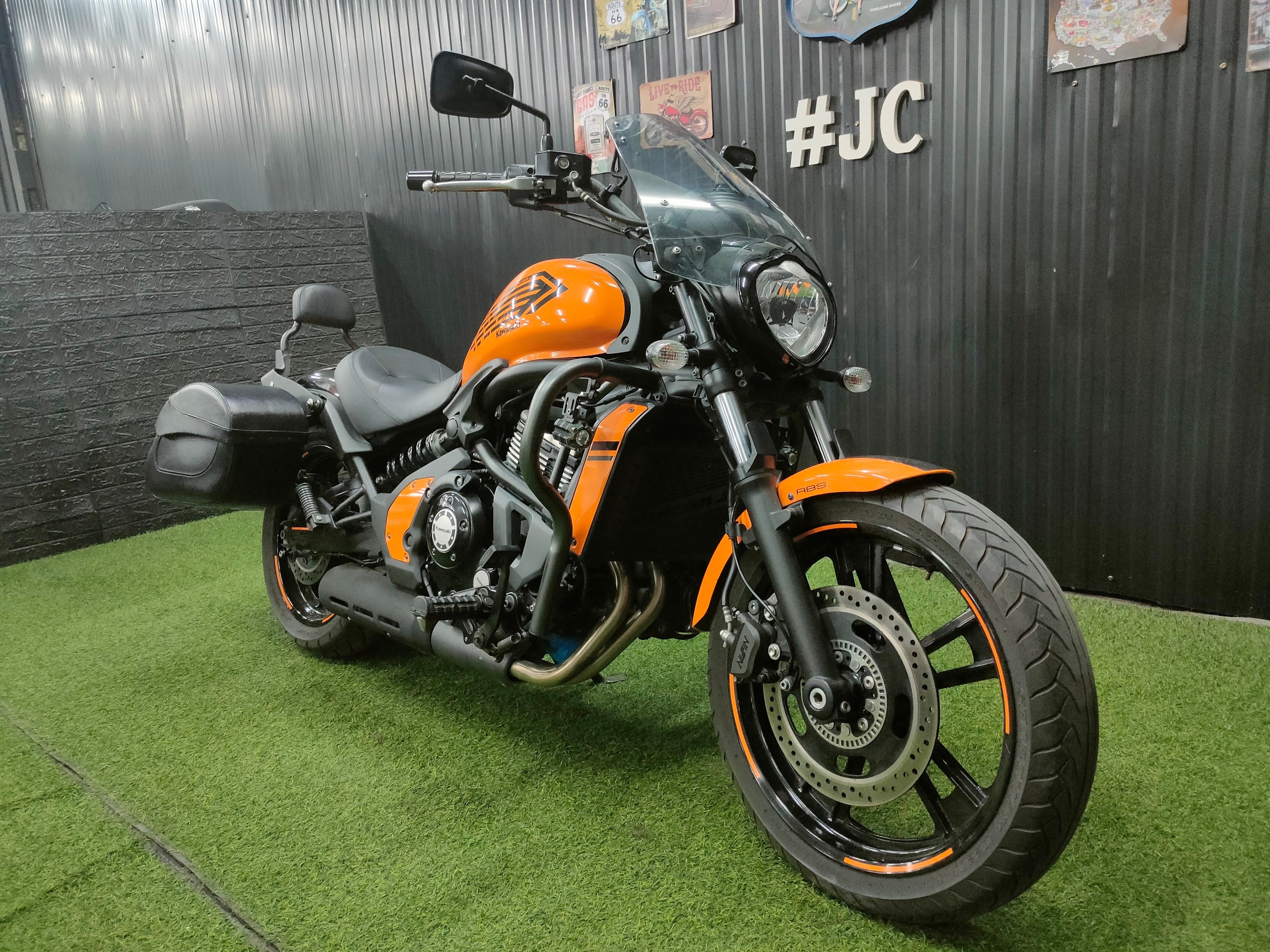 🏍 แต่งสไตล์ฮาเล่ย์มาเลยจ้าคันนี้....🤗 Vulcan650s Cafe จดปี 2019 ไมล์9พันโล หาอยู่ต้องโดนแล้ว‼️ 💨