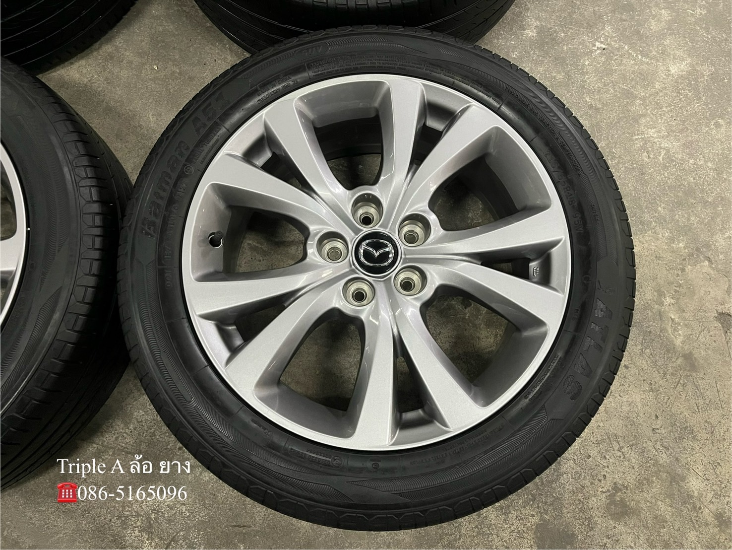 ✨ล้อแม็ก✨Mazda CX-30 รุ่นใหม่ล่าสุด ขอบ 18 พร้อมยาง 215-55-18 ATLAS💥ปลายปี 22💥