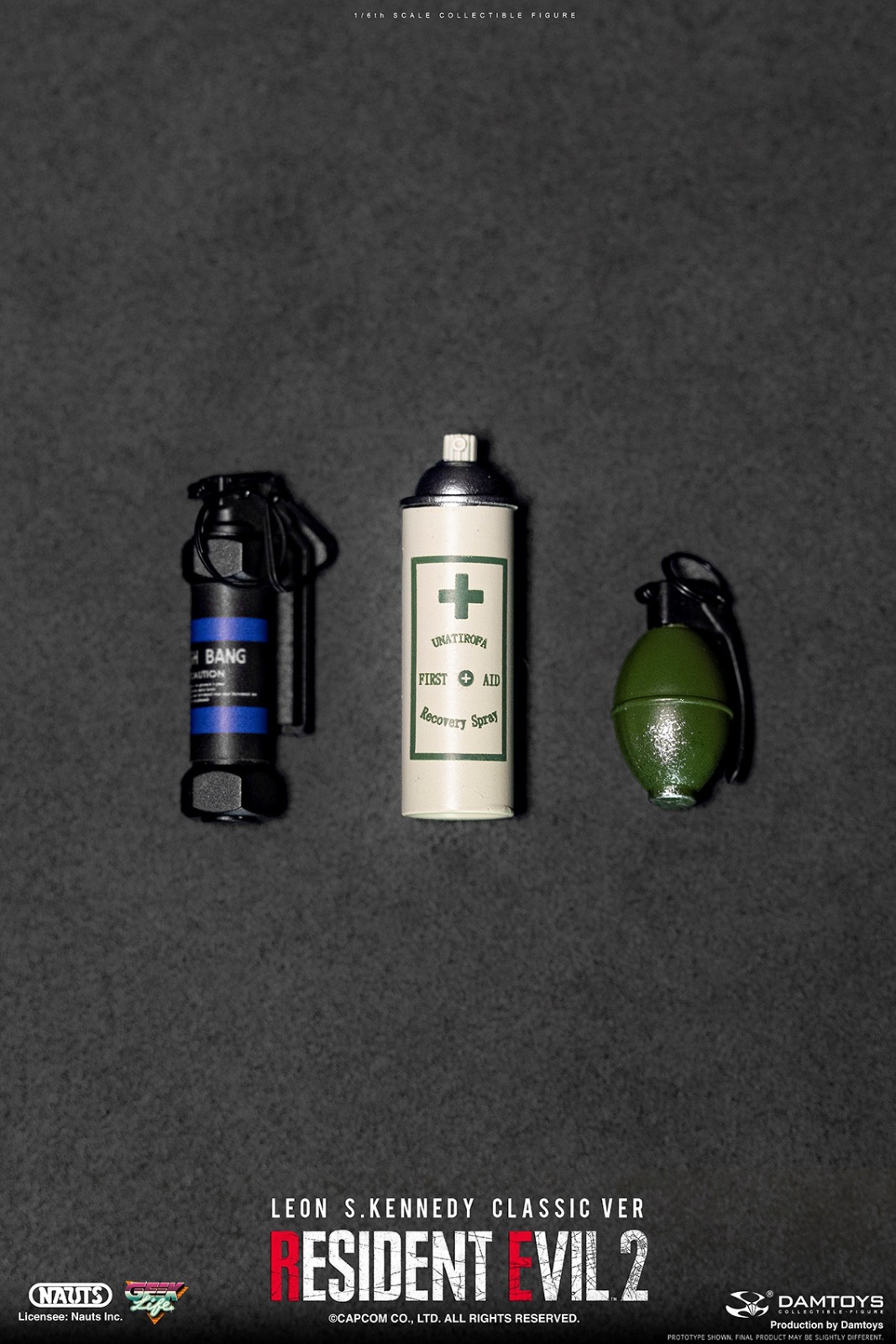 DAMTOYS DMS037 1/6 RESIDENT EVIL 2 - LEON S.KENNEDY (CLASSIC VER)