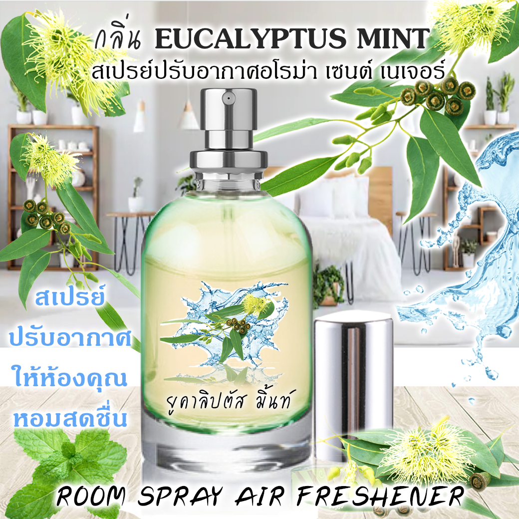 Spray Air Freshener 120ml กลิ่น EUCALYPTUS MINT