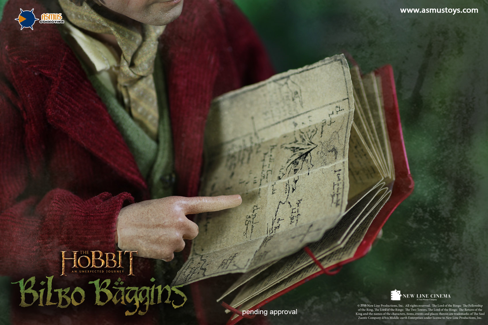 Asmus Toys HOBT07 The HOBBIT: The Battle of the Five Armies - Bilbo Baggins