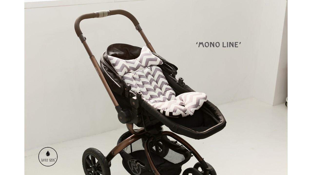 LITTLE SEEDS (ลิตเติ้ลซี๊ด) Stroller inner seat เบาะรองนั่งสำหรับรถเข็น คาร์ซีท และเก้าอี้โยก
