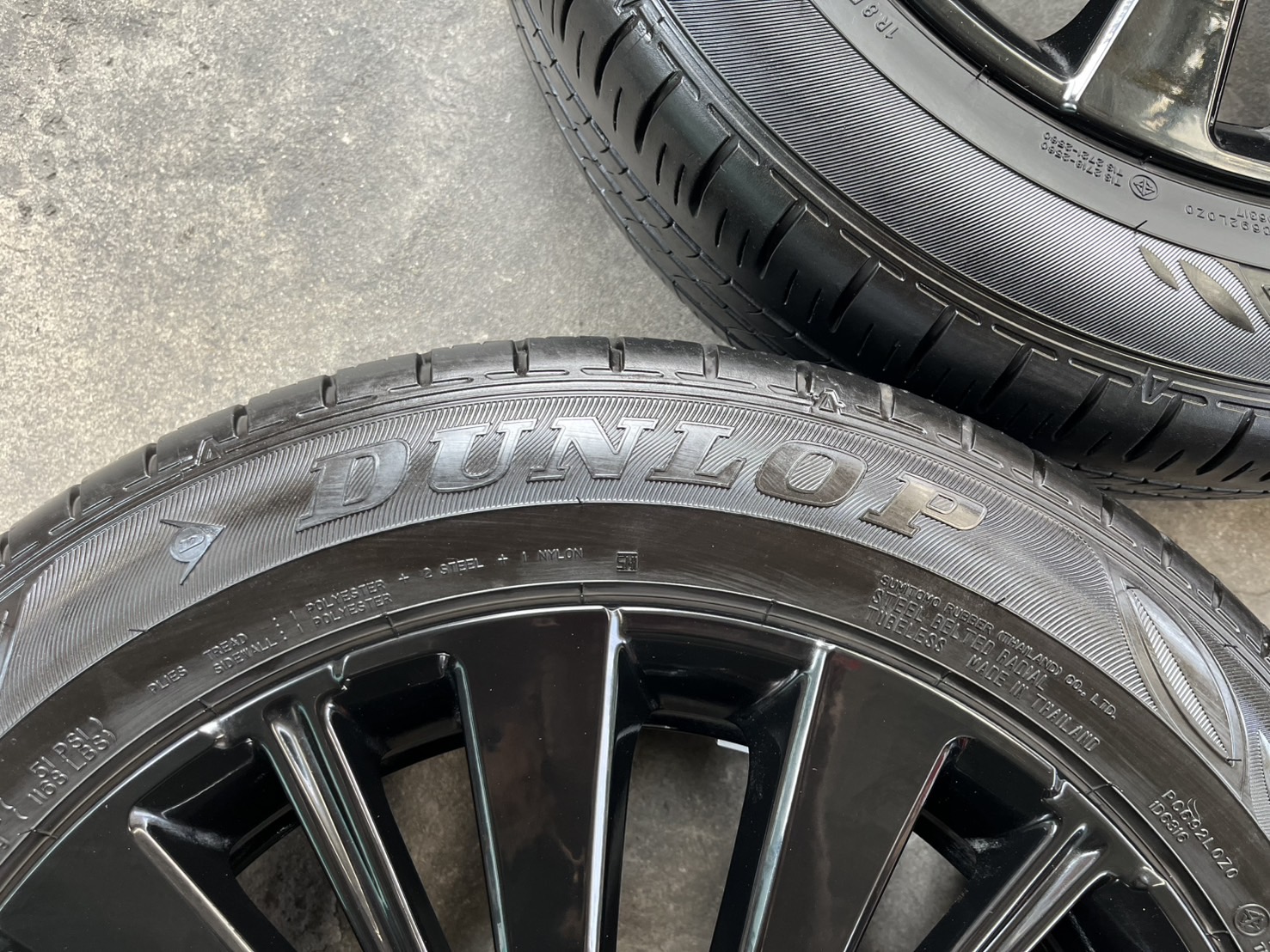 ✨ล้อแม็ก✨Honda City Hatchback RS รุ่นใหม่ ขอบ 16 สีดำแท้💯พร้อมยาง 185-60-16 Dunlop♨️ปี 24♨️