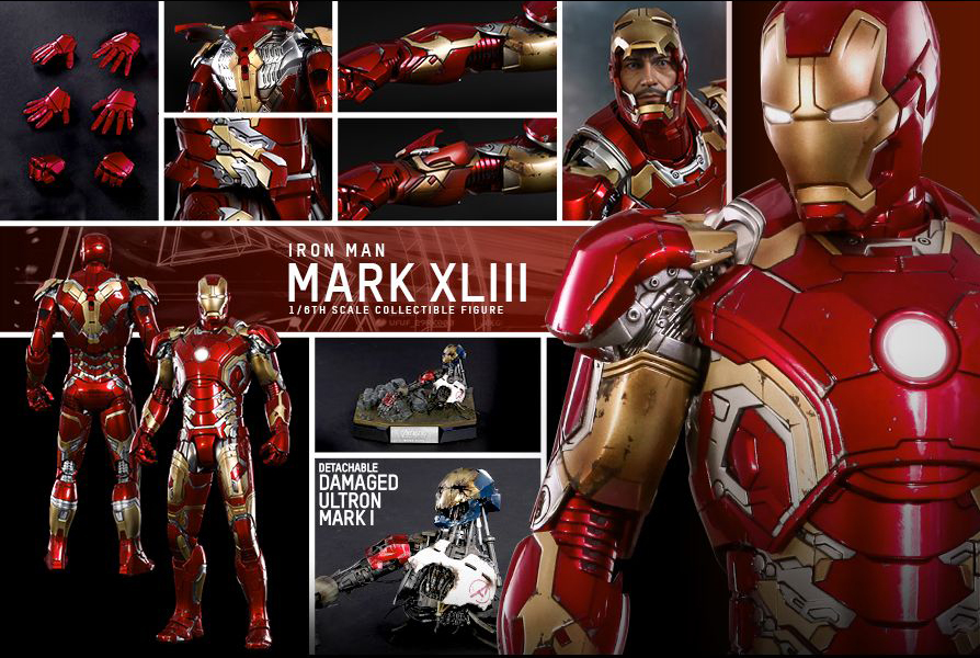 Hot Toys MMS278D09 AVENGERS: AGE OF ULTRON - MARK XLIII