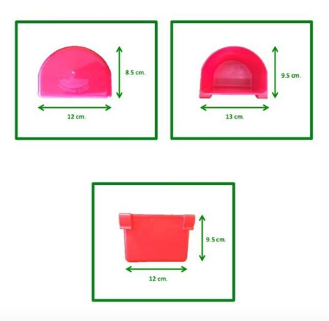 ถ้วยใส่น้ำไก่ ขนาดใหญ่ 700 cc.