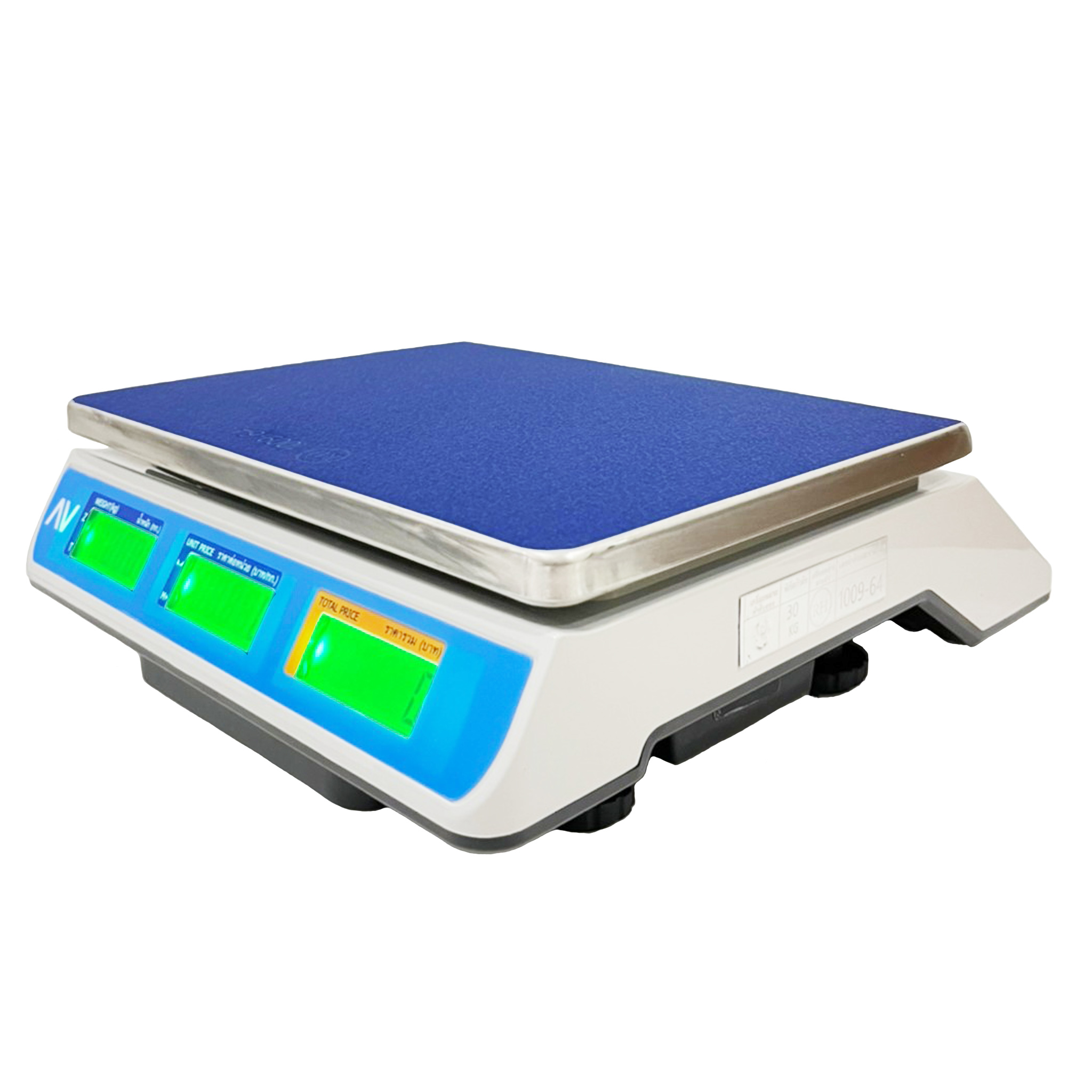 เครื่องชั่งดิจิตอลคำนวณราคา ตรา AV (AVENUE) รุ่น HPC พิกัด 30 กก.