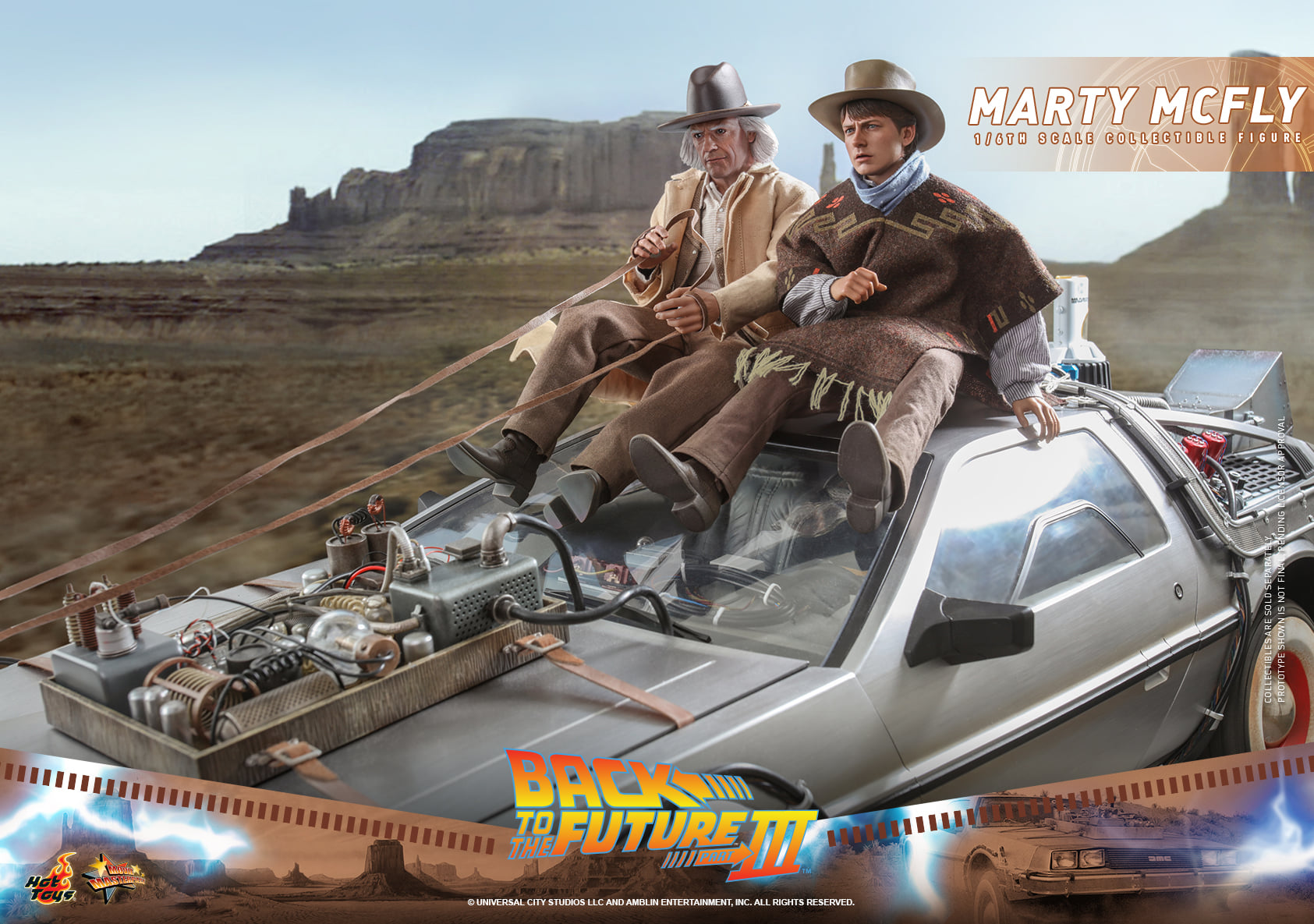Hot Toys MMS616 1/6 Back to the Future Part III - Marty McFly