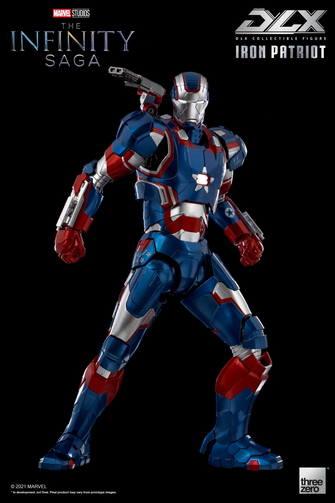 threezero 3Z02570C0 DLX The Infinity Saga - Iron Patriot